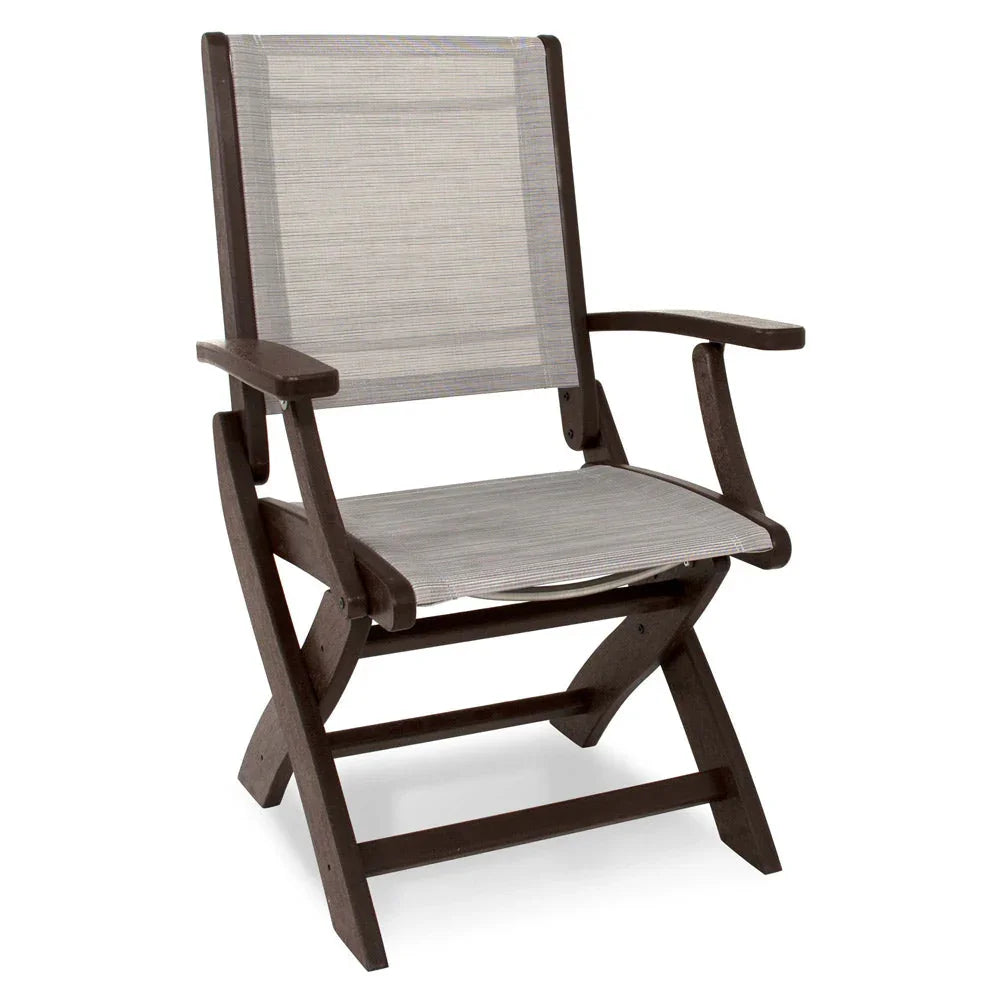 Coastal Folding Dining Chair 5