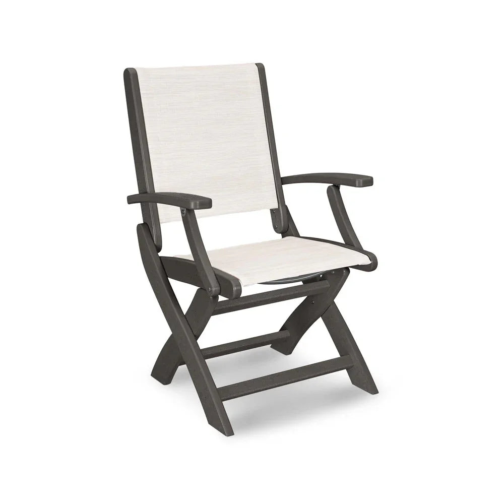 Coastal Folding Dining Chair 7