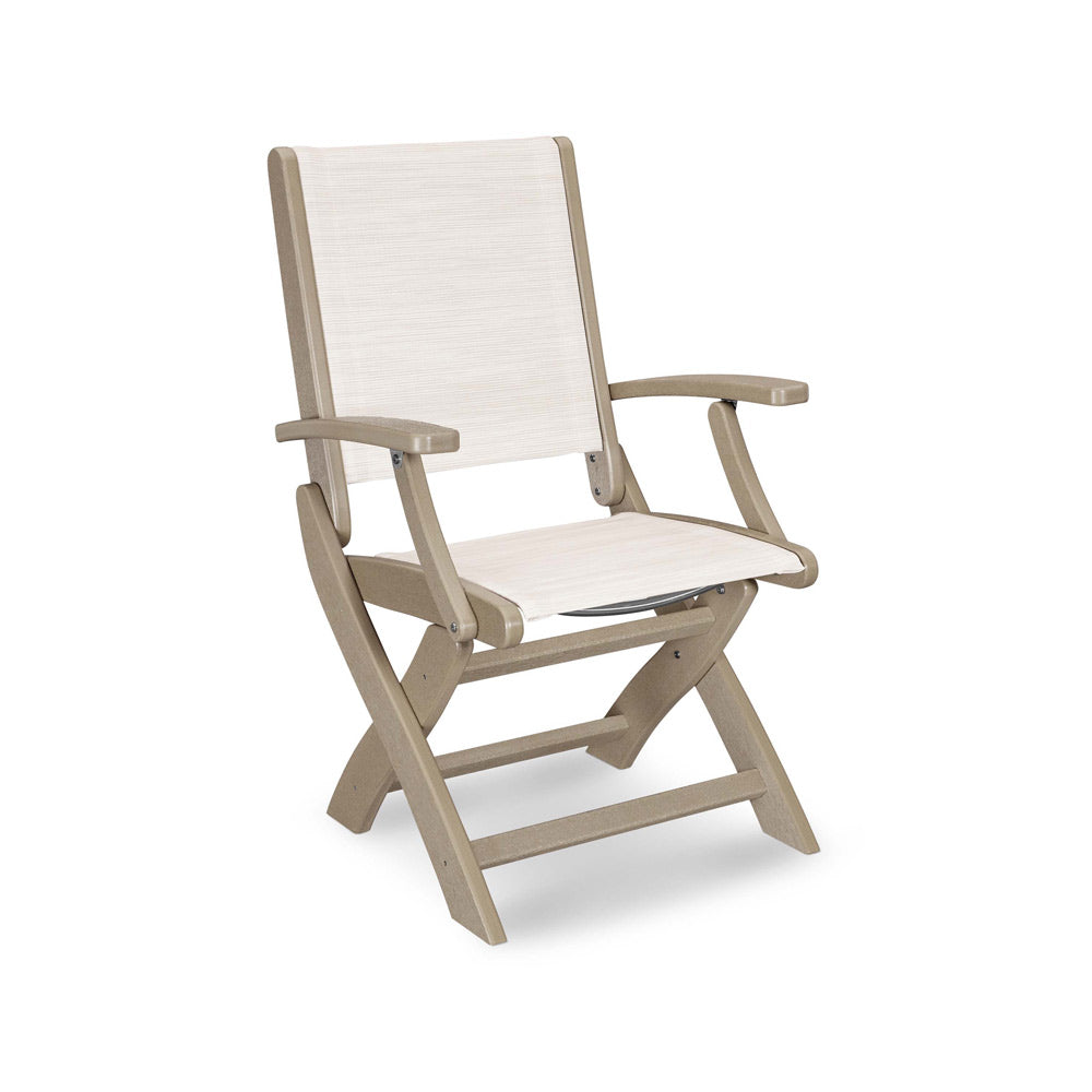 Coastal Folding Dining Chair 8