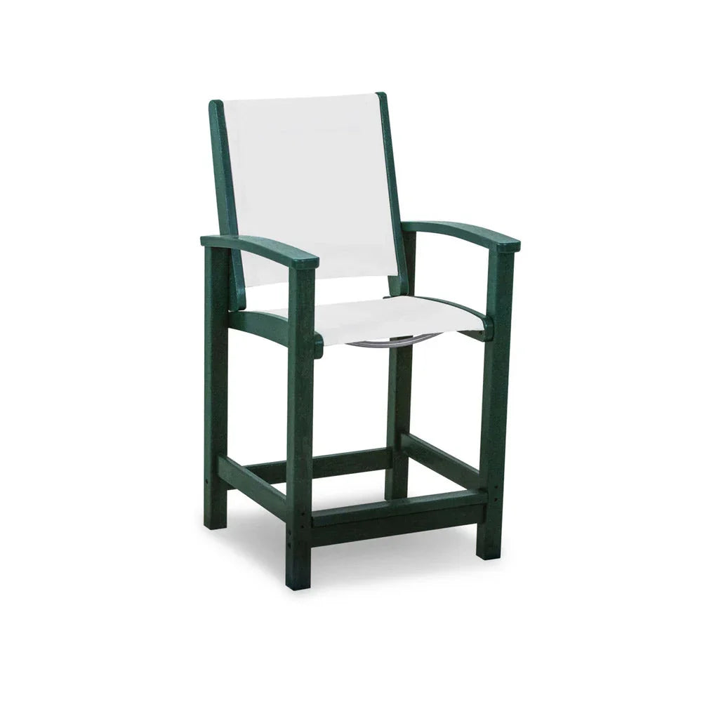 Coastal Sling Counter Chair 8