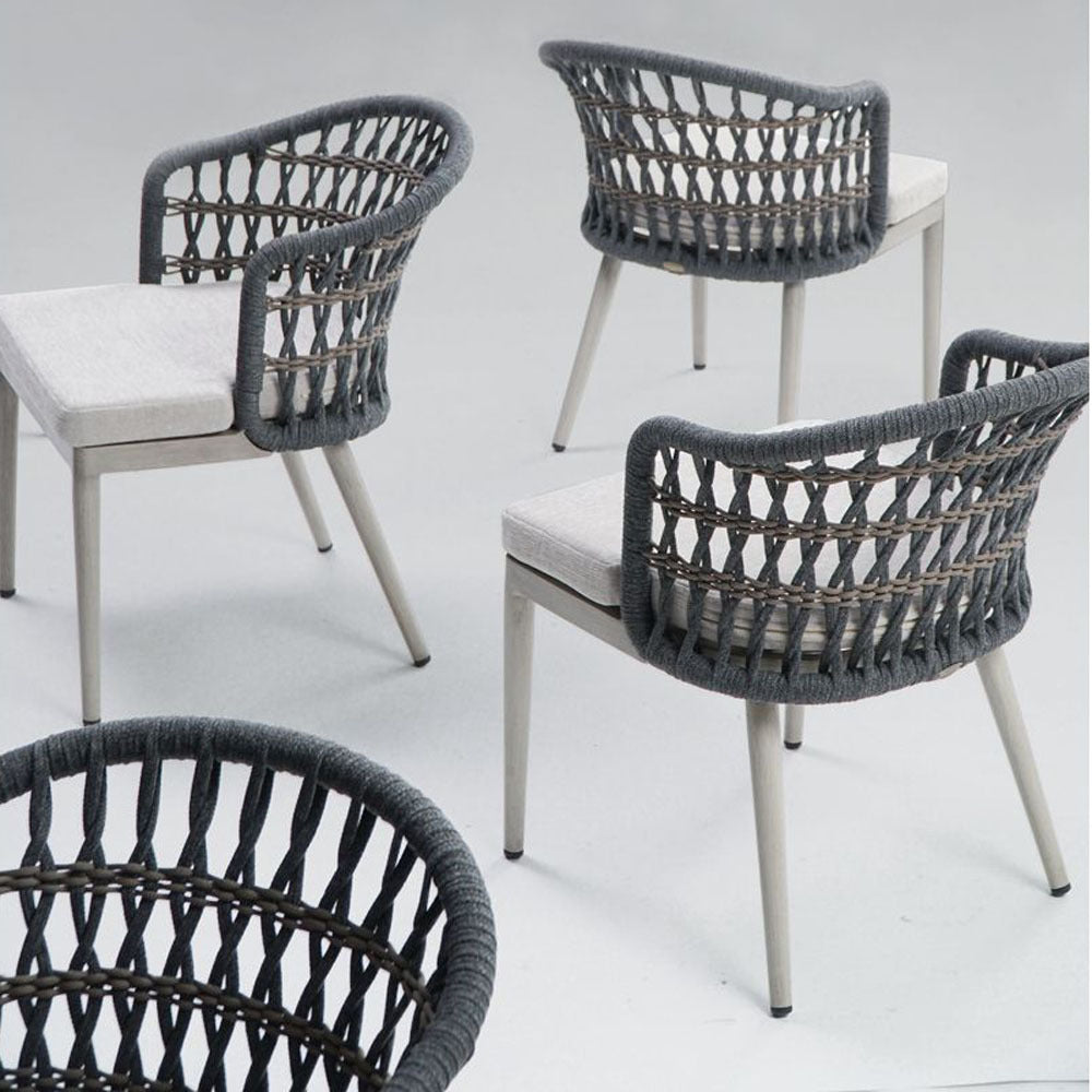 Coconut Grove Cushioned Dining Arm Chair 1