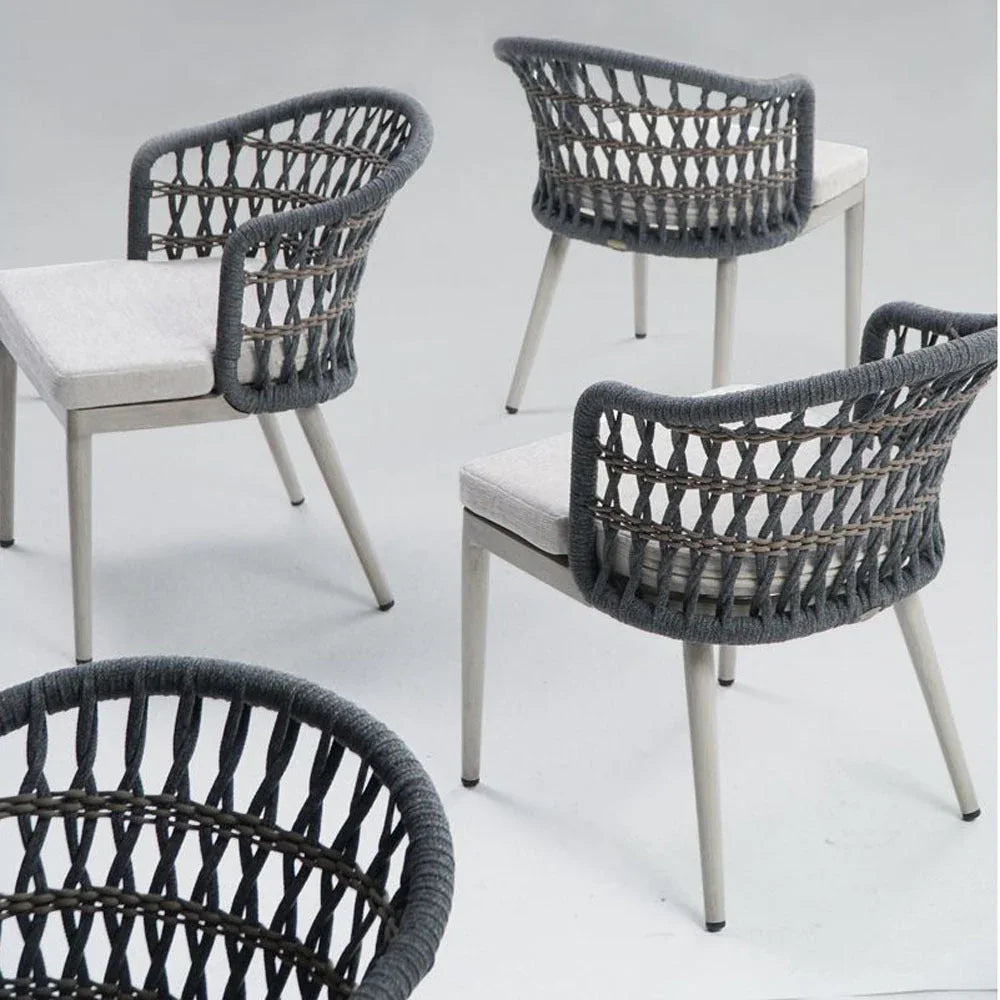 Coconut Grove Cushioned Dining Arm Chair 1