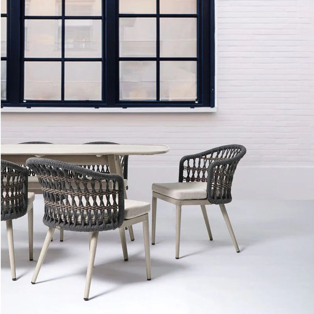 Coconut Grove Cushioned Dining Arm Chair 2