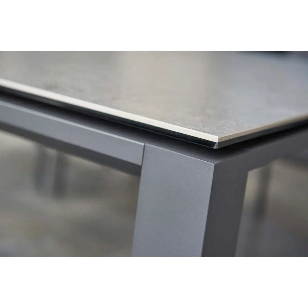 Primavera Coffee Table - Aluminum Frame With Ceramic Top