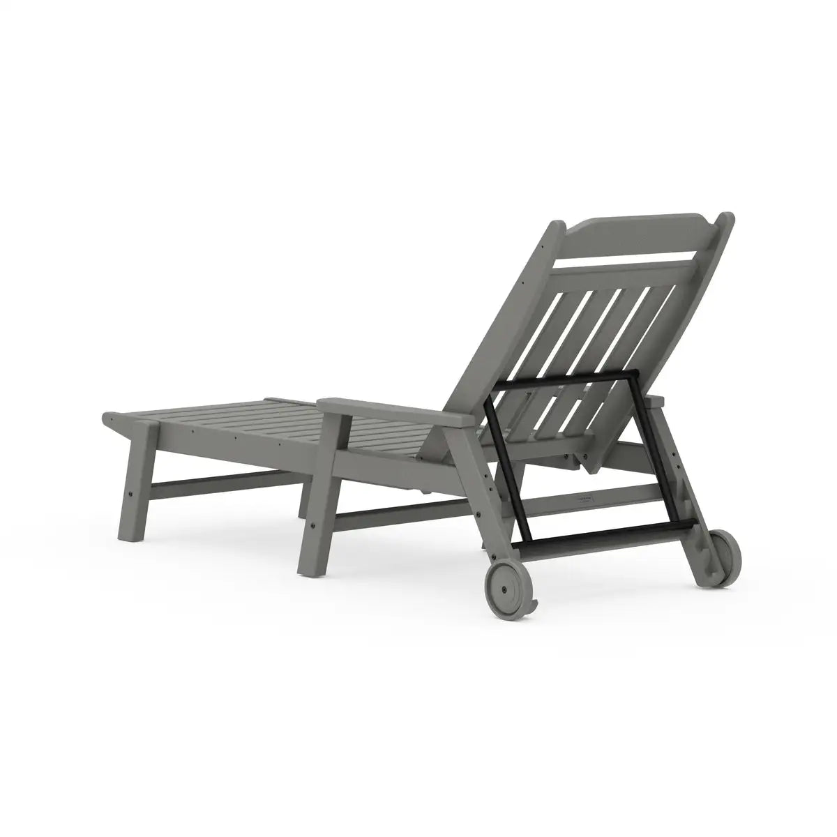 Country Living Cottage Chaise with Arms and Wheels 10