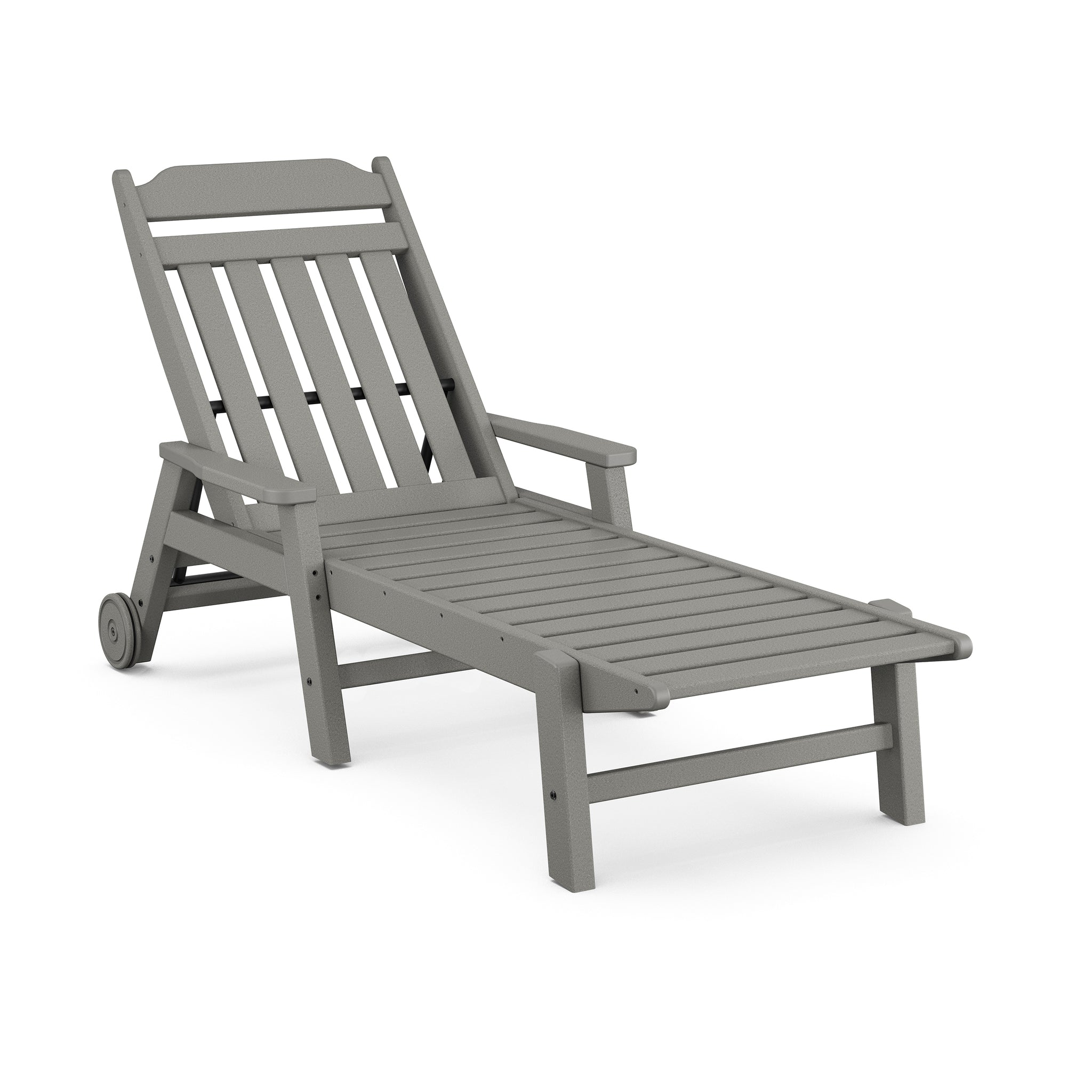 Country Living Cottage Chaise with Arms and Wheels 1