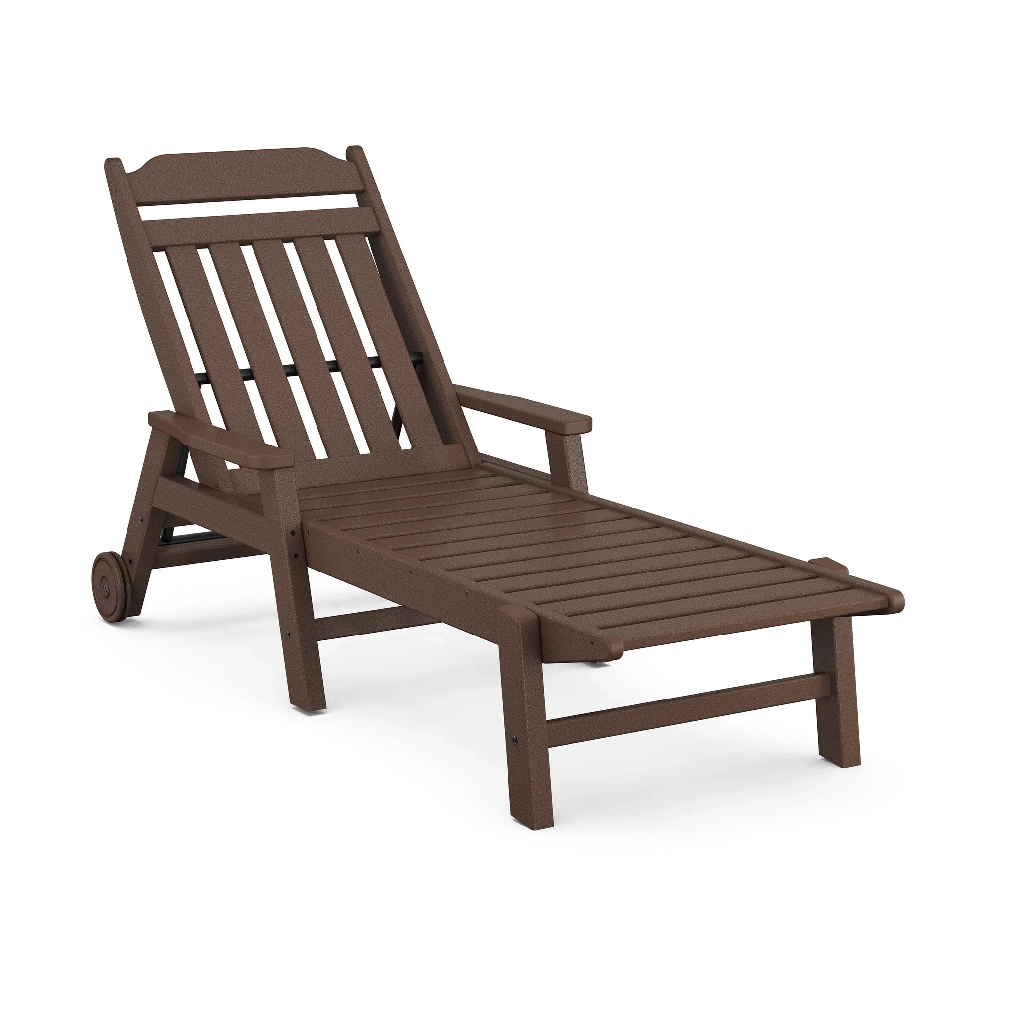 Country Living Cottage Chaise with Arms and Wheels 3