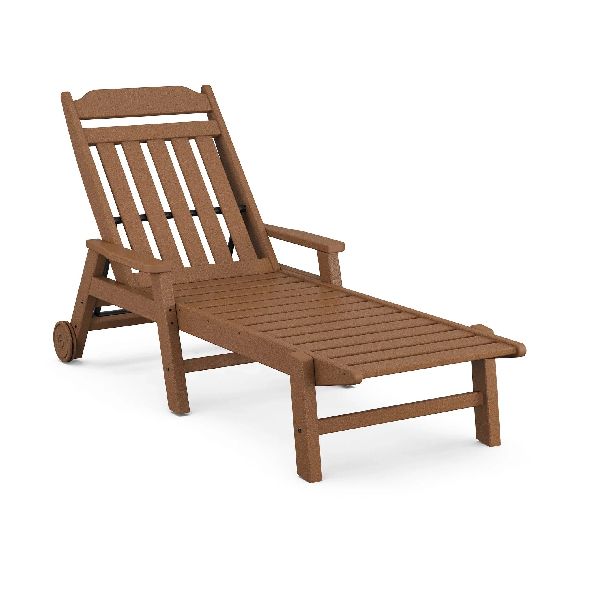 Country Living Cottage Chaise with Arms and Wheels 4