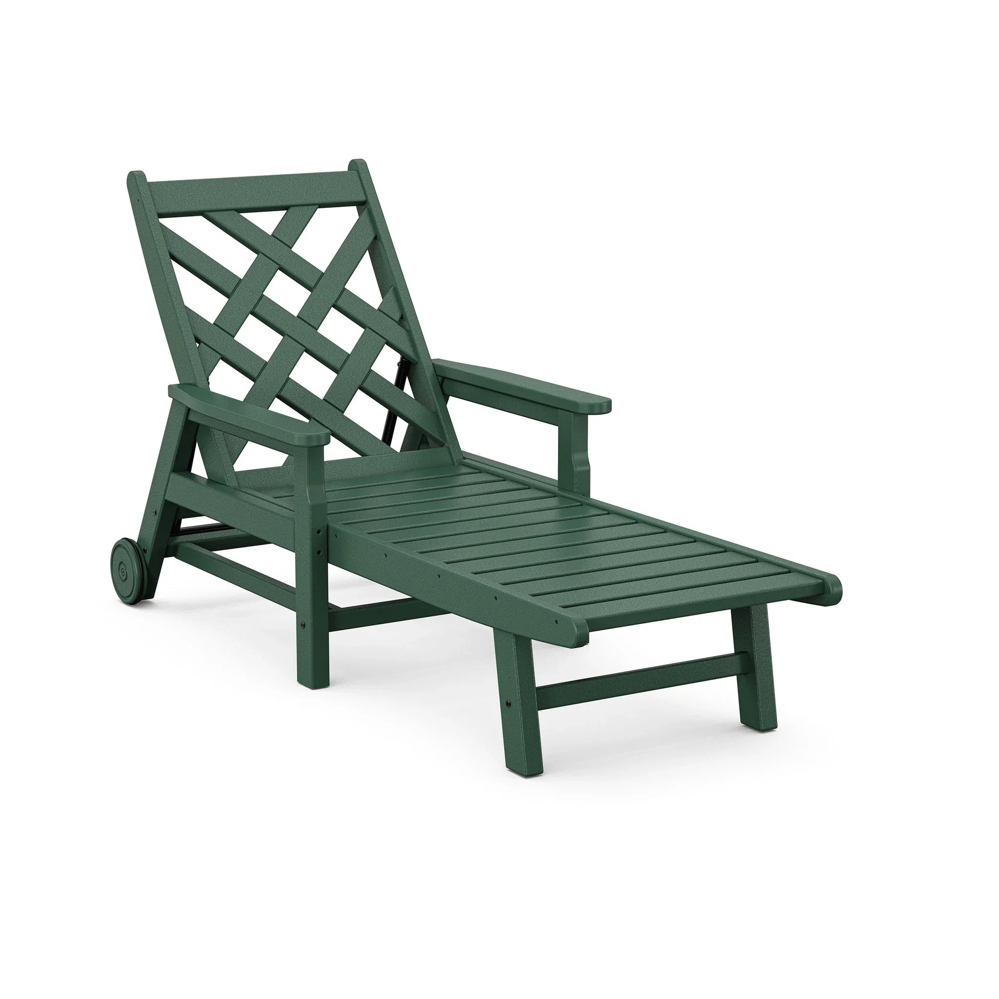 Country Living Wovendale Chaise with Arms and Wheels 2