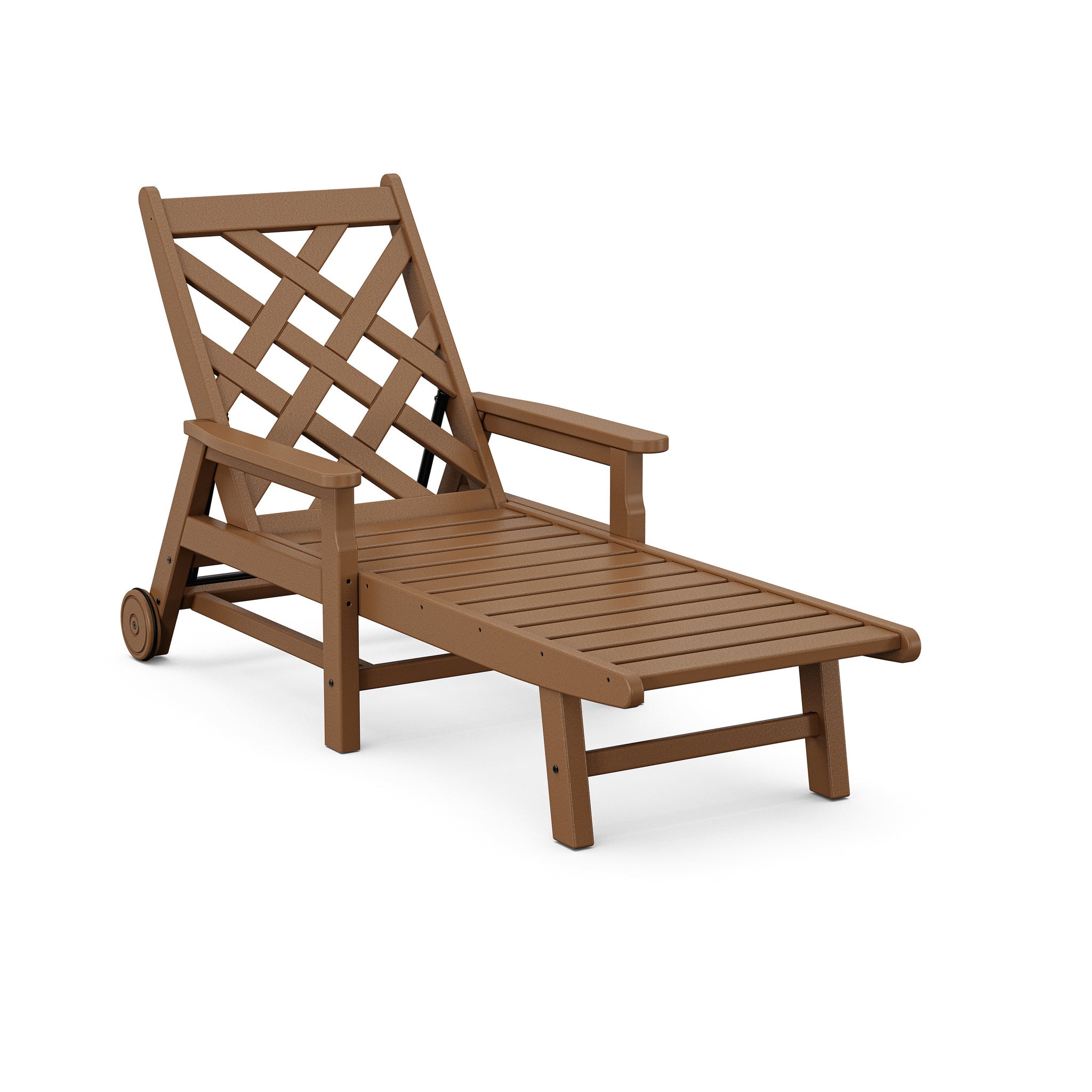 Country Living Wovendale Chaise with Arms and Wheels 4