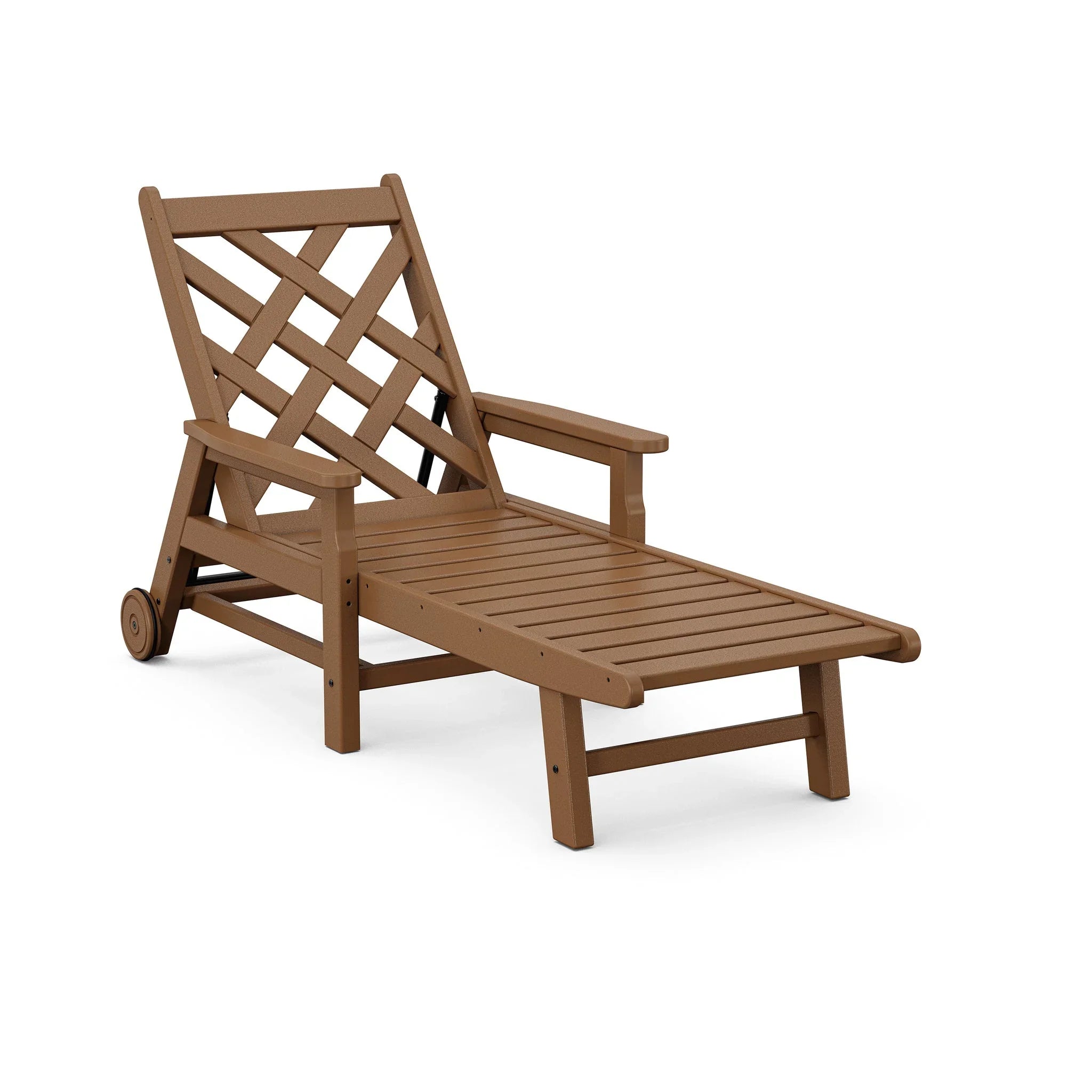 Country Living Wovendale Chaise with Arms and Wheels 4