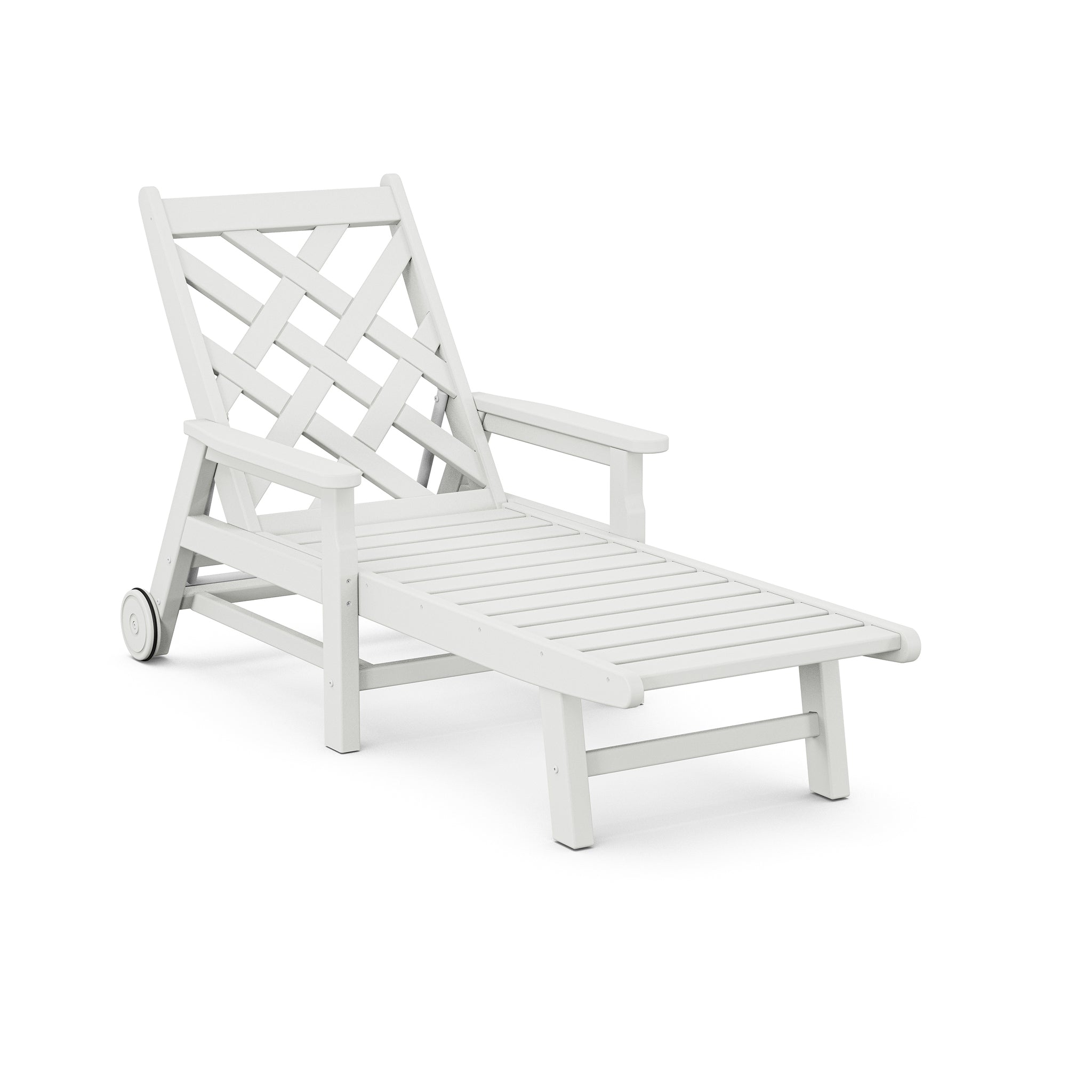 Country Living Wovendale Chaise with Arms and Wheels 6