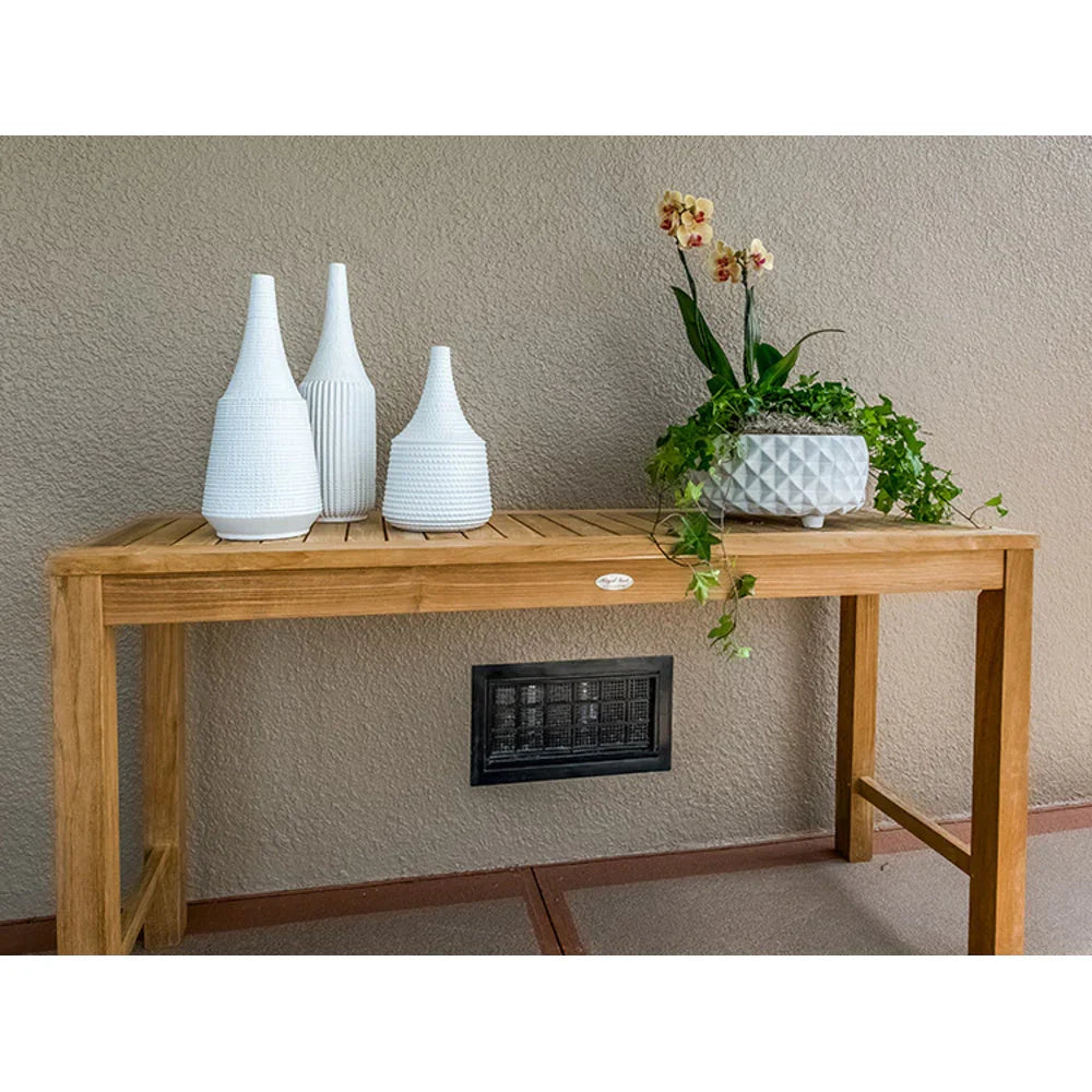 Royal Teak 18" x 60" Rectangular Console Table