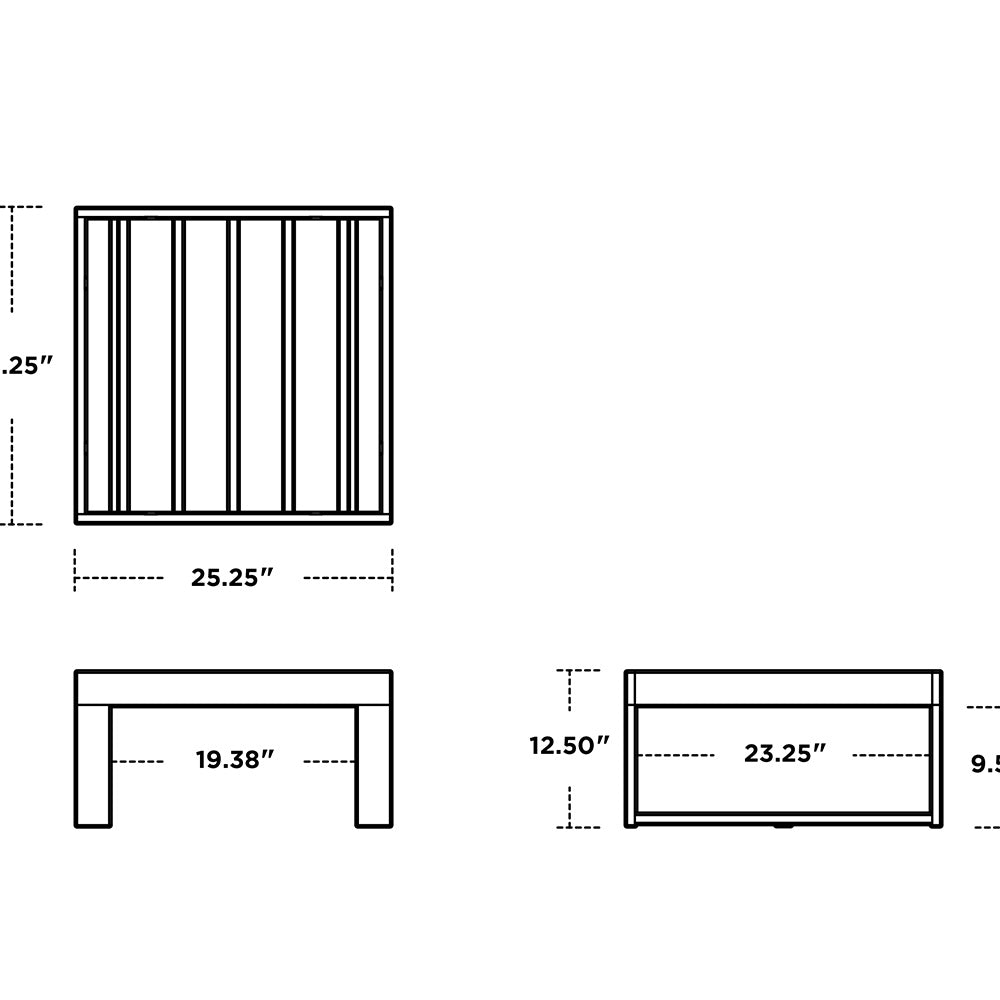 EDGE Modular Ottoman 12
