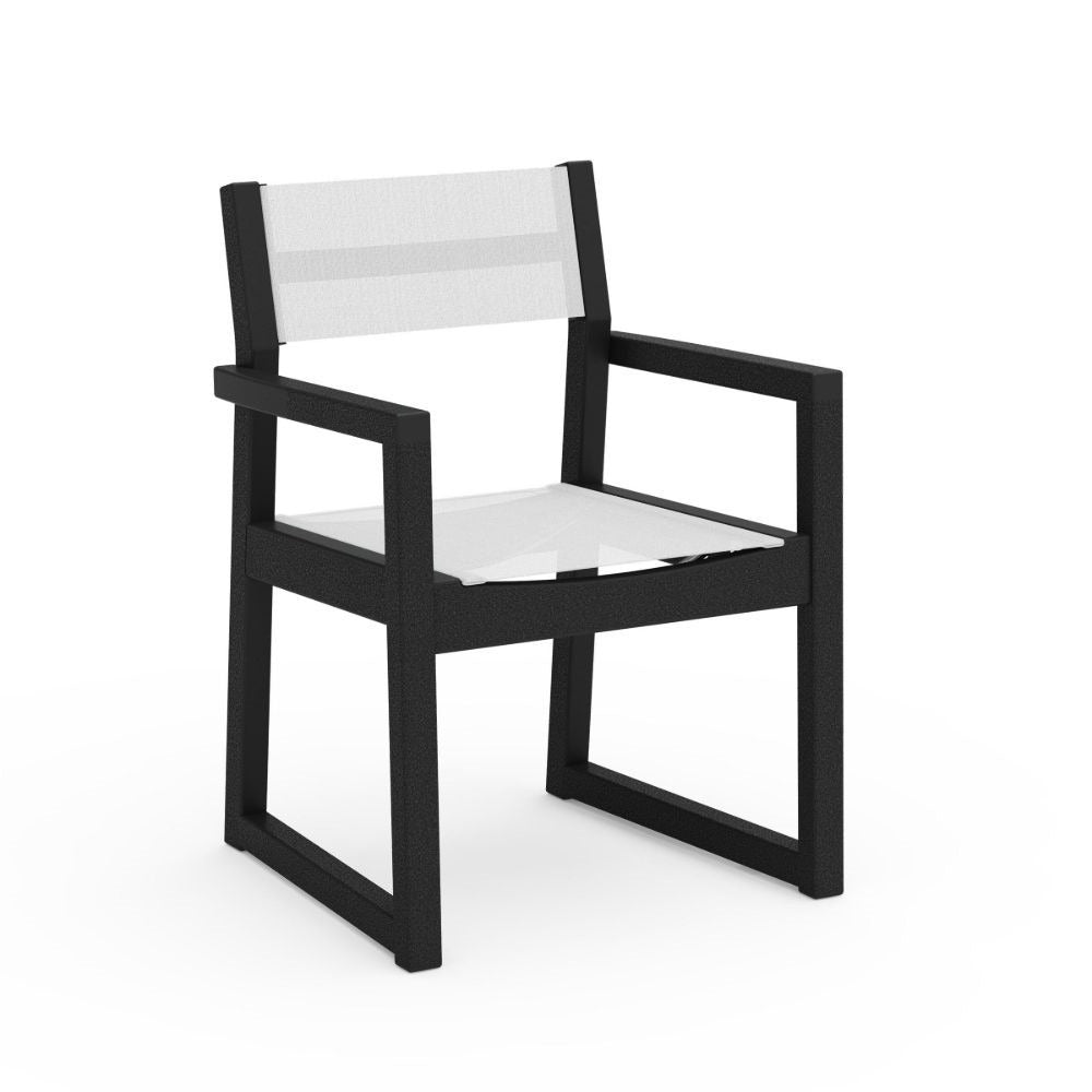 EDGE Sling Dining Arm Chair by Polywood