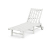 Vineyard Chaise with Wheels