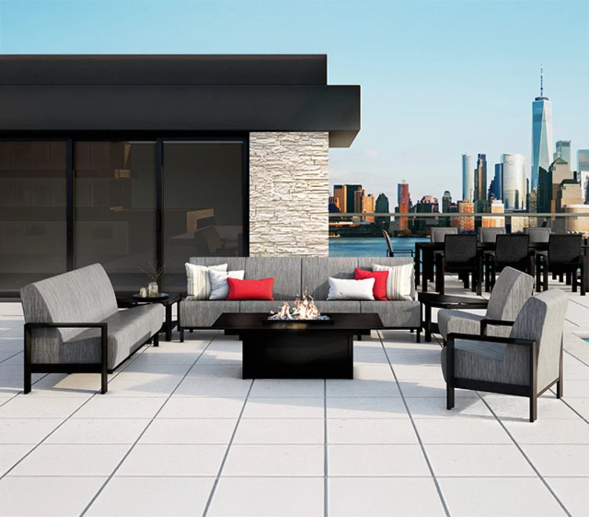 Elements Air Armless Sofa 51AR432N by Homecrest