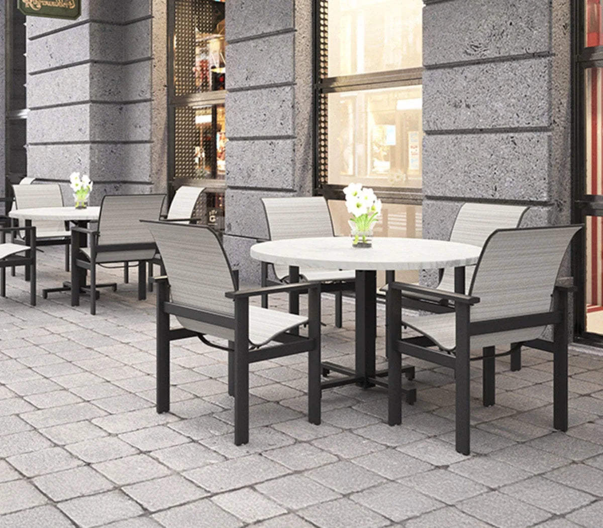 Elements Sling Low Back Dining Chair 51680 by Homecrest