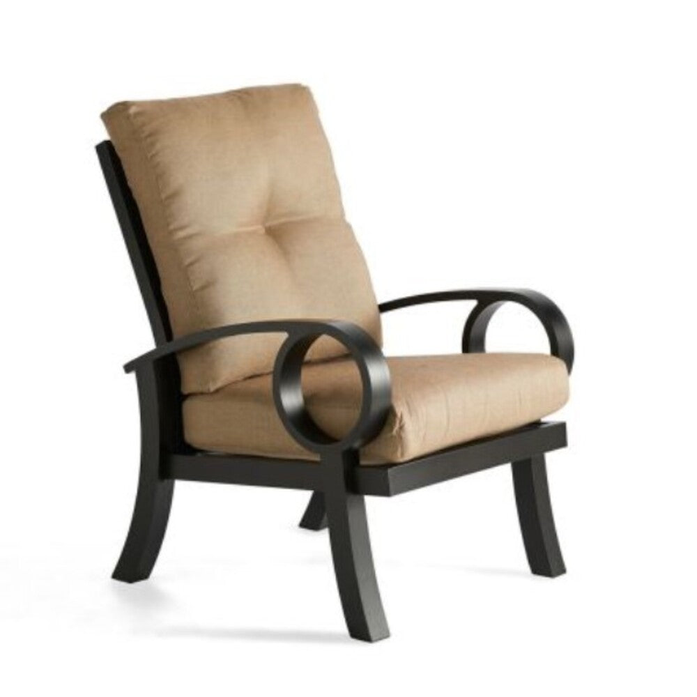 Mallin Casual Eclipse Cushioned Dining Arm Chair