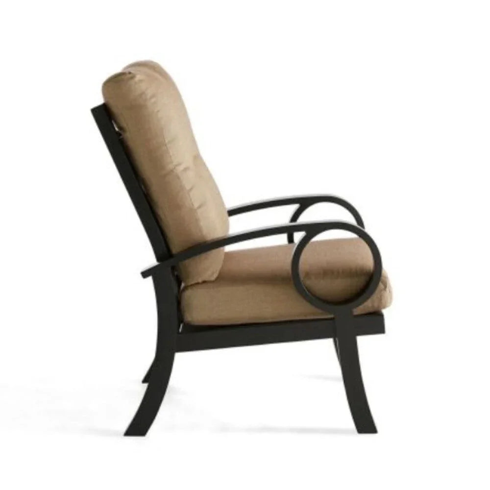 Mallin Casual Eclipse Cushioned Dining Arm Chair