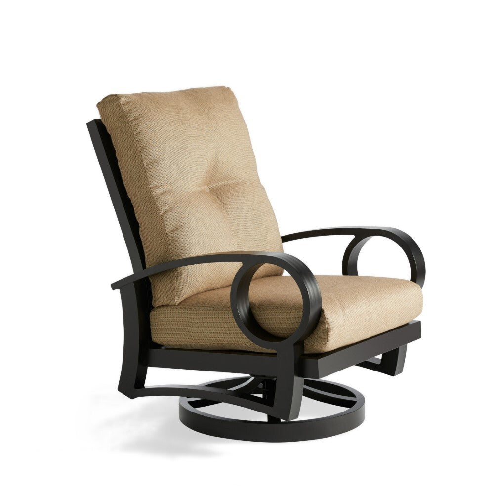 Mallin Casual Eclipse Cushioned Dining Swivel Rocker