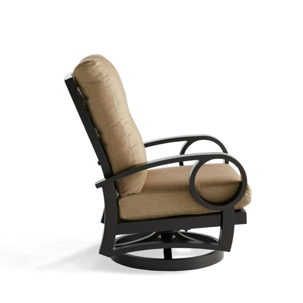 Mallin Casual Eclipse Cushioned Dining Swivel Rocker