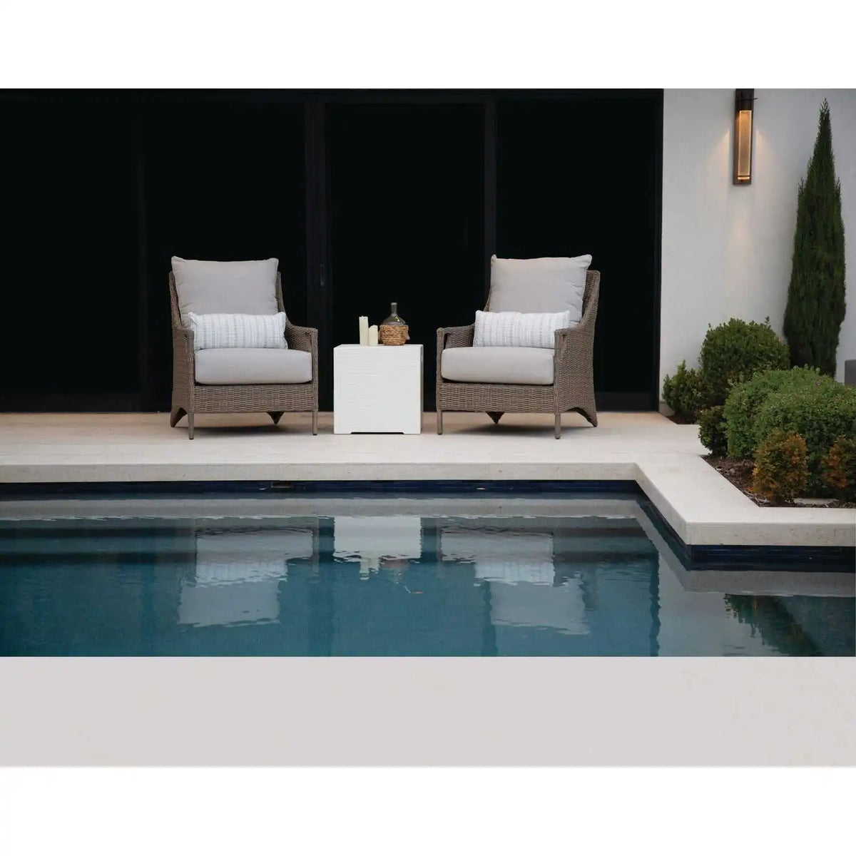 Faux Bois Square Tank Cover SW6203-FBTC by Sunset West 3