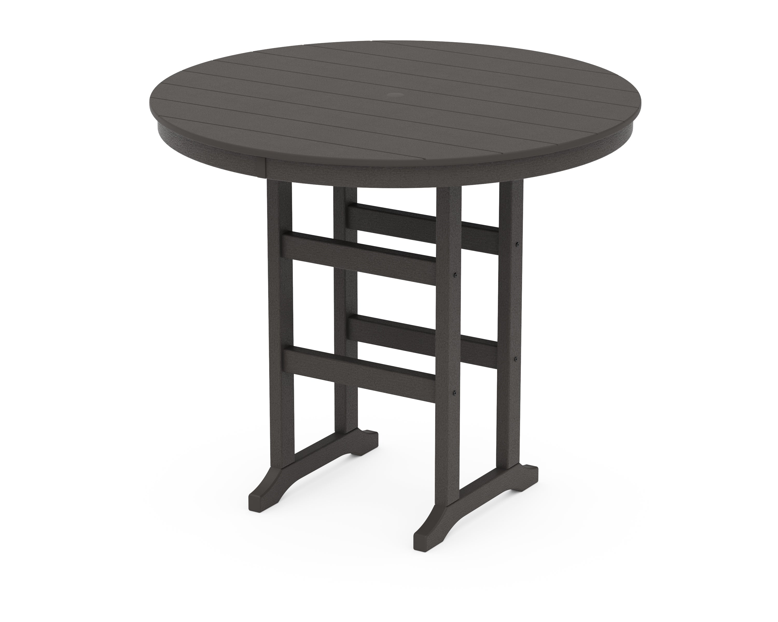 48" Round Farmhouse Bar Table