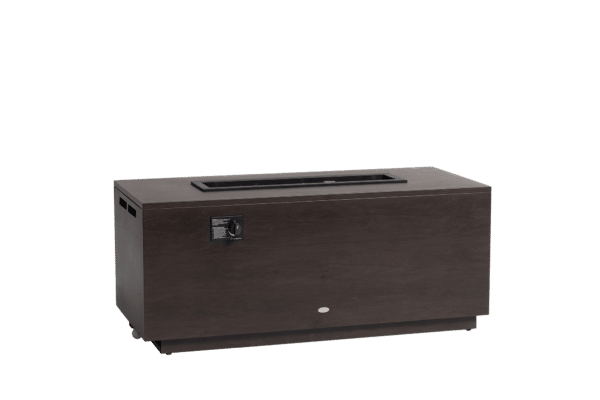 Fiamma 54" x 24" x 22.5" Rectangular Fire Pit with Lid - Hessonite Garnet