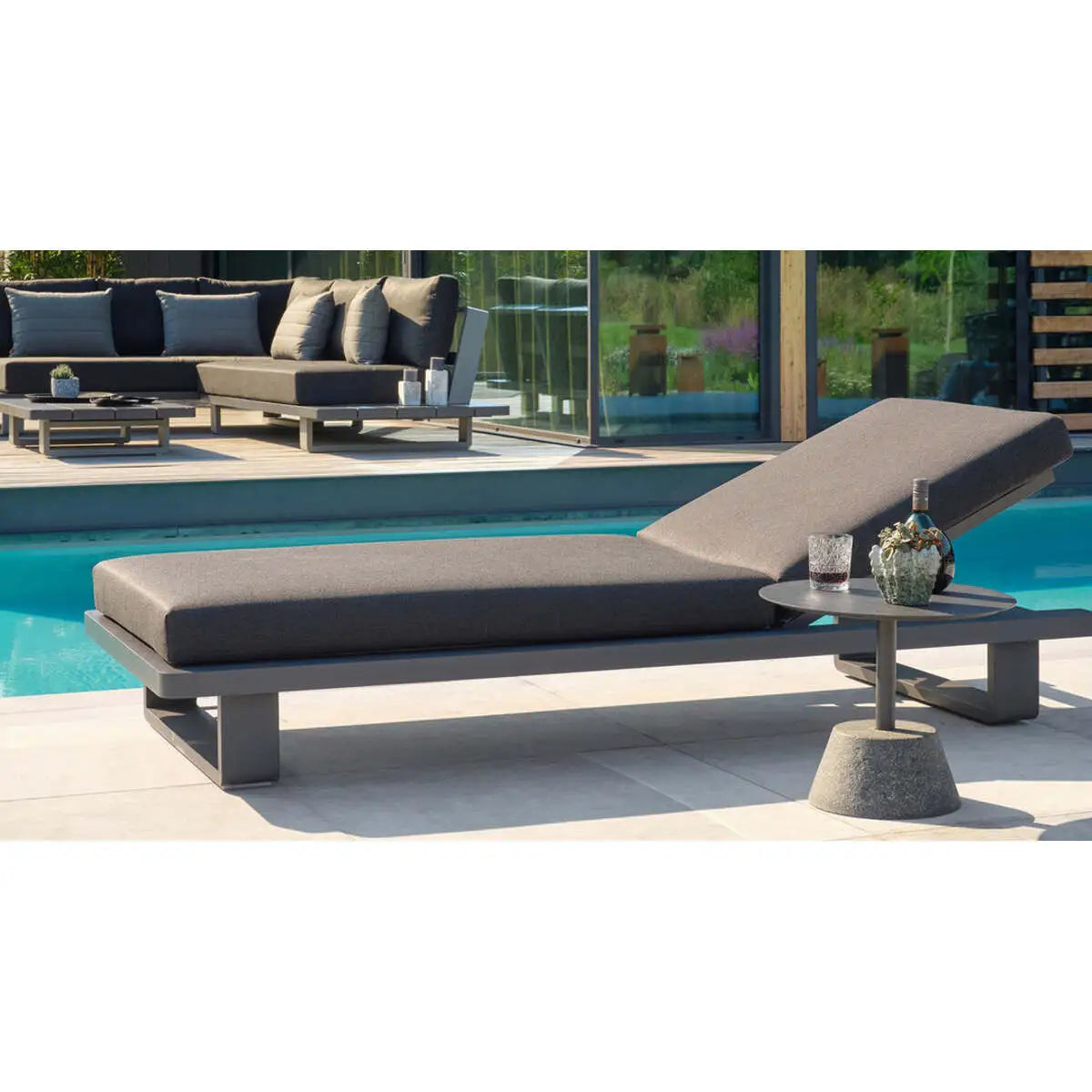 Fitz Roy Armless Chaise Lounge 0102-205NC by Kettler