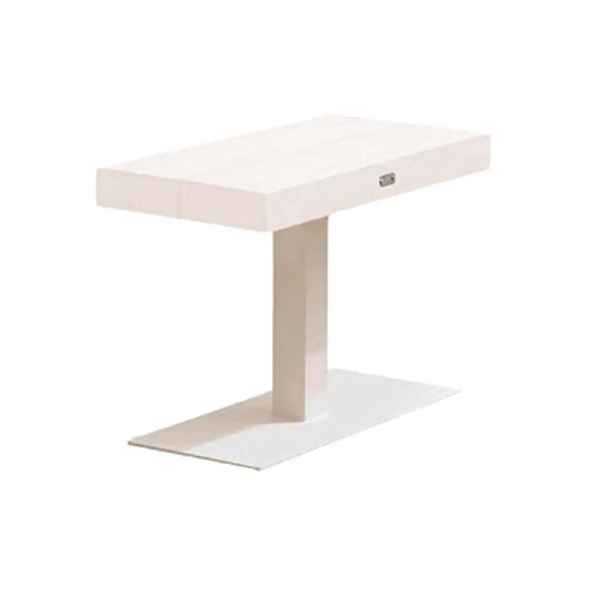 Fitz Roy White Aluminum Side Table