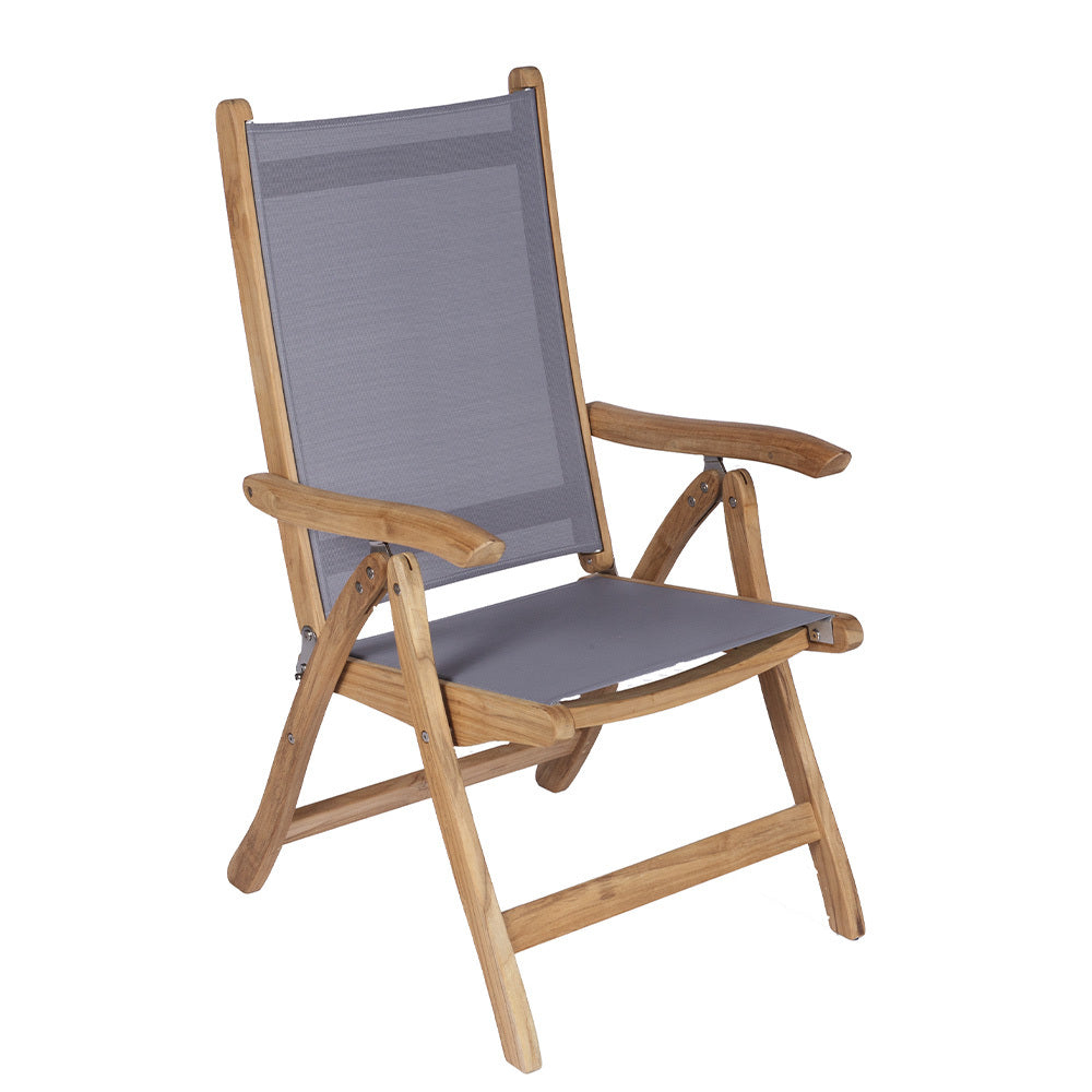 Royal Teak Florida Sling Dining Arm Chair
