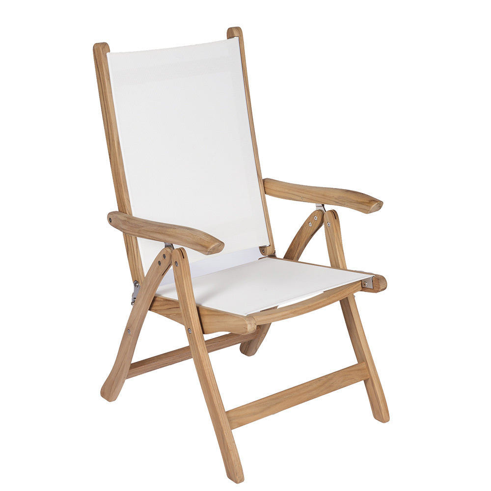 Royal Teak Florida Sling Dining Arm Chair