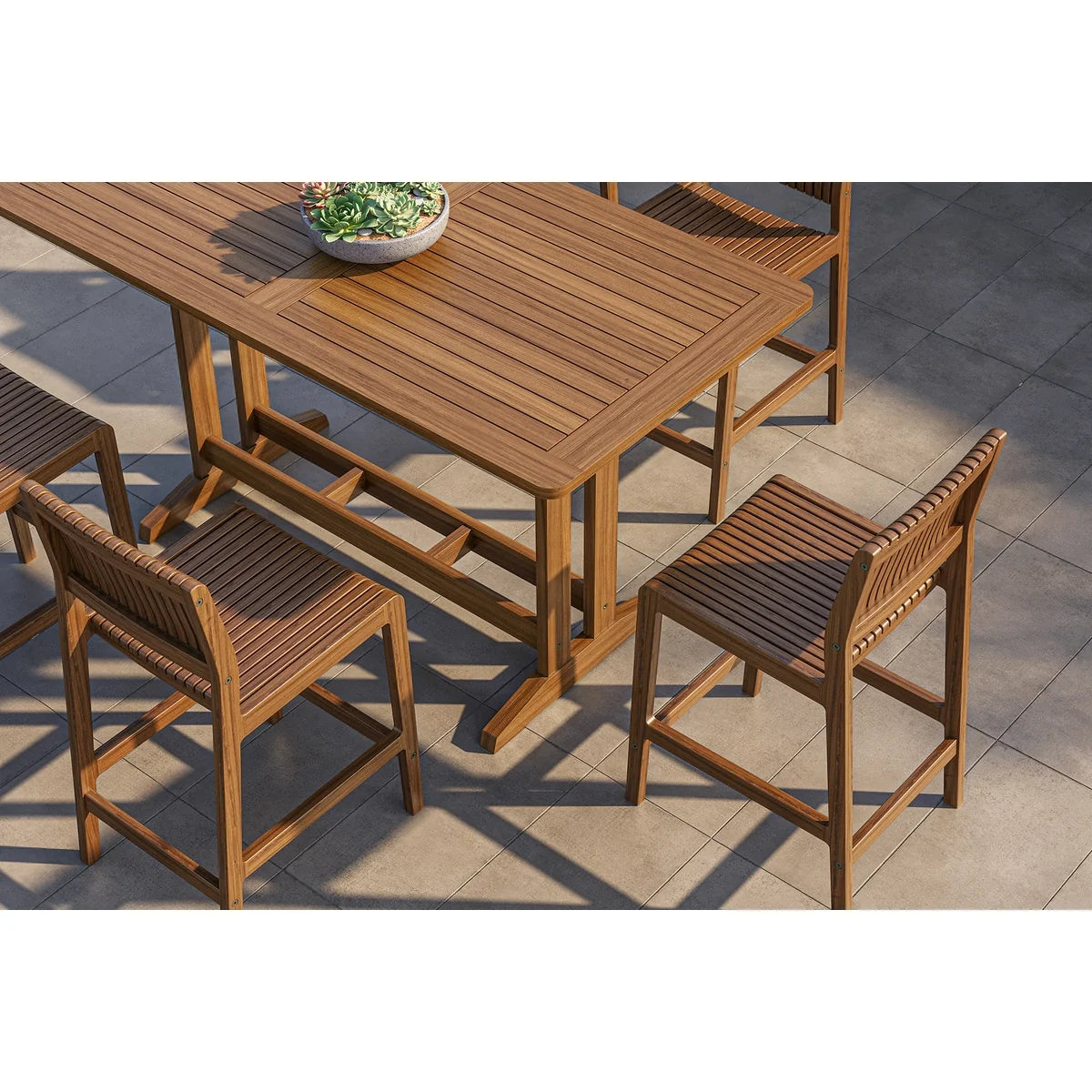 Foundations 64" Rectangular Counter Table
