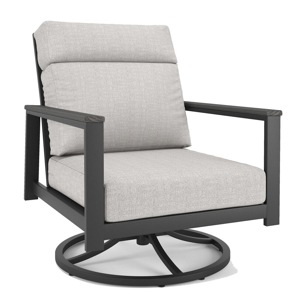 Forever Patio Arc Aluminum Swivel Rocker