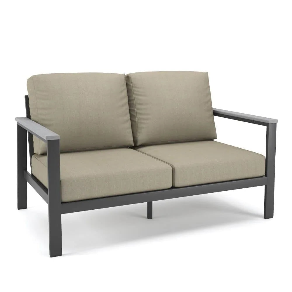 Forever Patio Hanover Aluminum Loveseat
