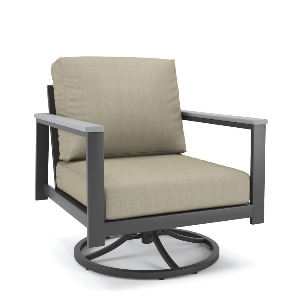 Forever Patio Hanover Aluminum Swivel Rocker