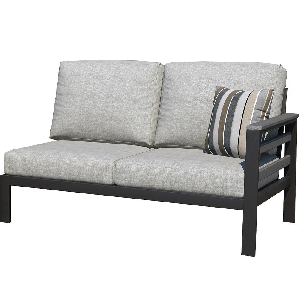 Forever Patio Laguna Beach Aluminum Right Arm Facing Loveseat Section