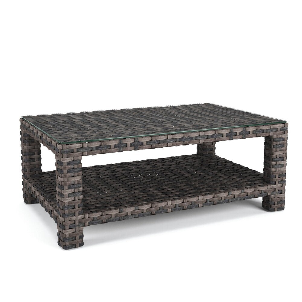 Forever Patio Cavalier Rectangular Wicker Coffee Table