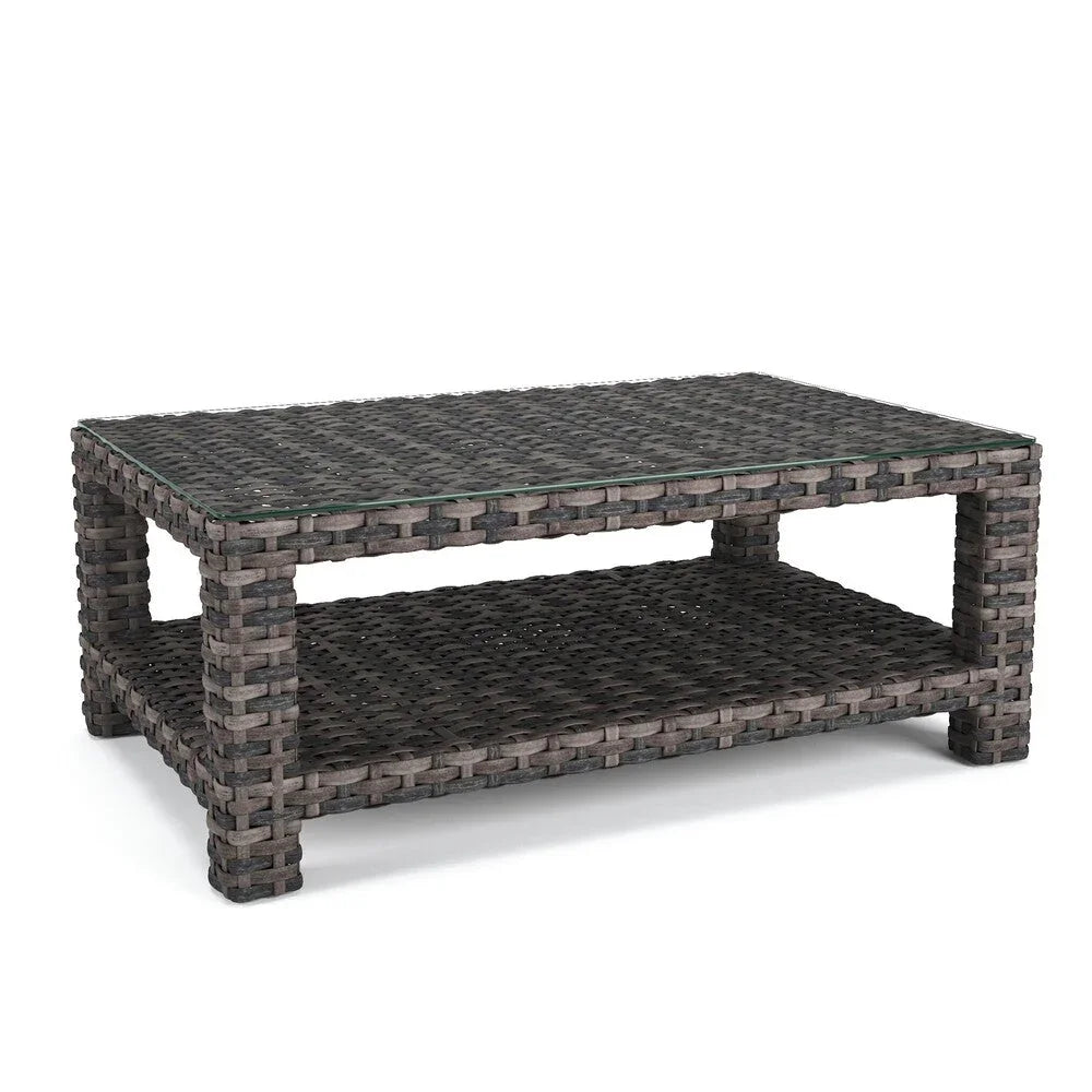 Forever Patio Cavalier Rectangular Wicker Coffee Table
