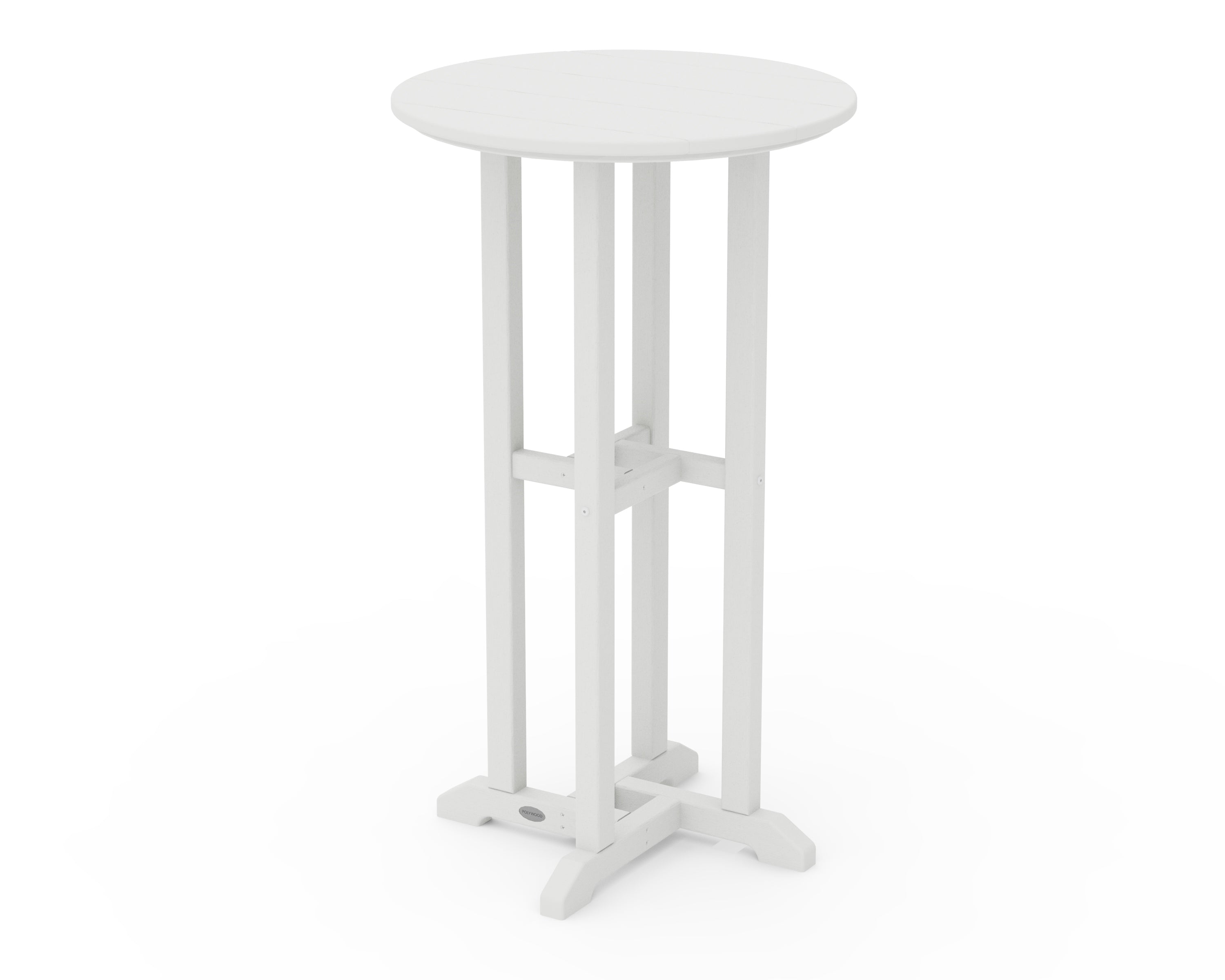 Farmhouse 24" Round Bar Bistro Table