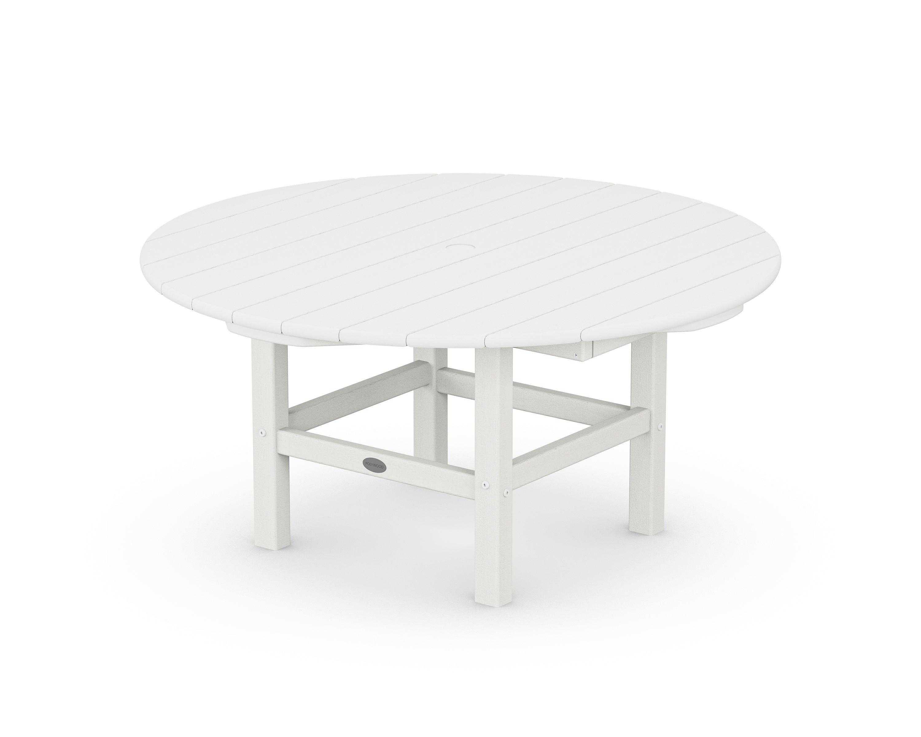 38" Round Conversation Table - Vintage White