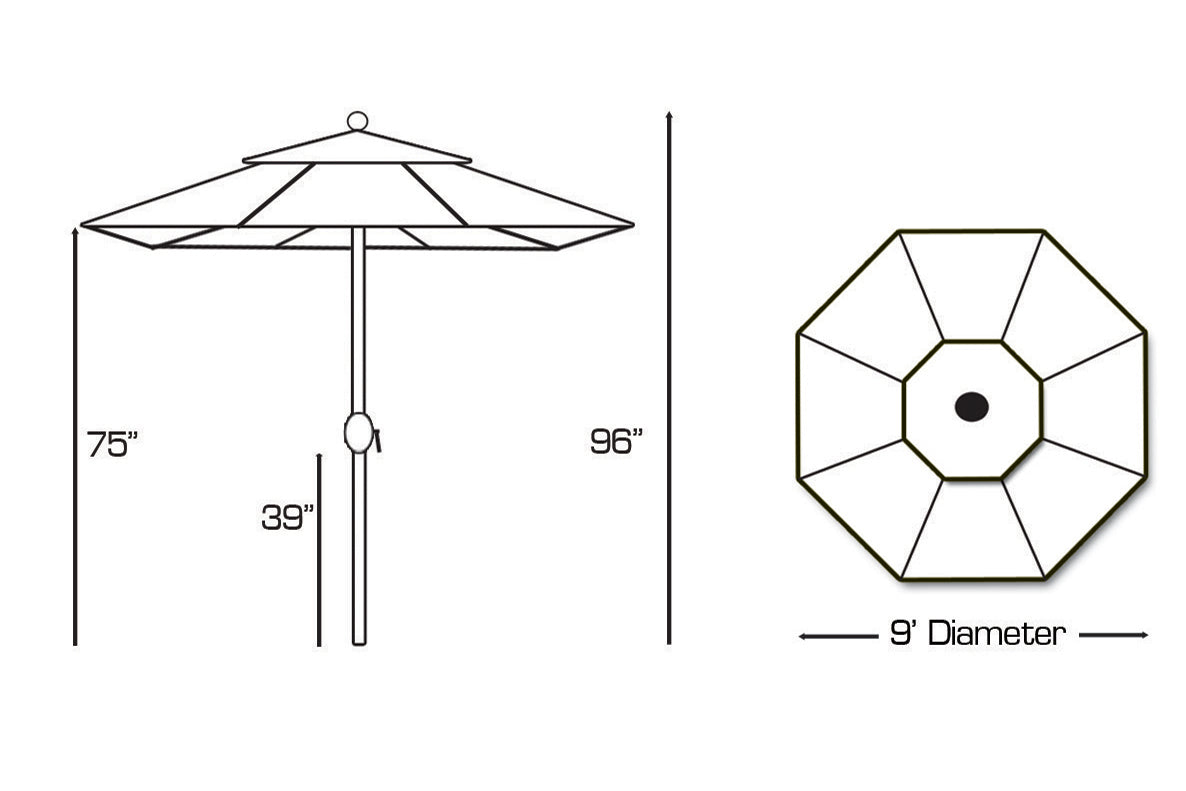 Galtech 737 dimensions diagram