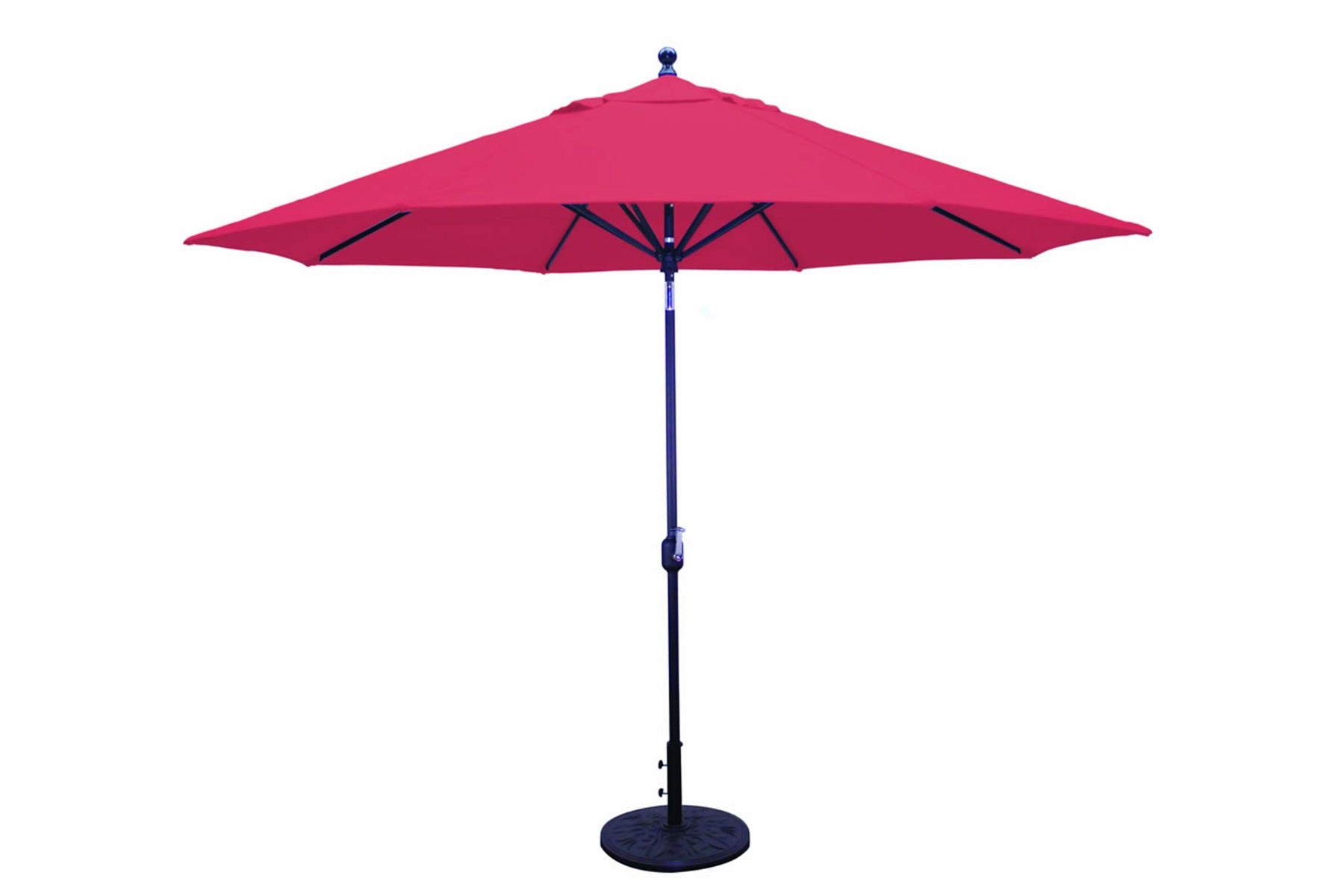 Galtech 789 11' Deluxe Octagon Auto-Tilt Market Umbrella