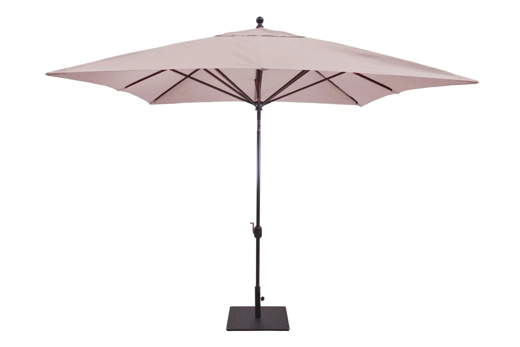 Galtech 799 10' x 10' Square Deluxe Auto-Tilt Market Umbrella