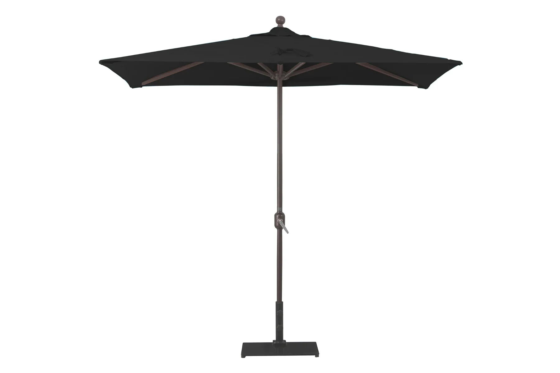 Galtech 3.5' x 7' Half-Wall Commercial Market Umbrella (772)