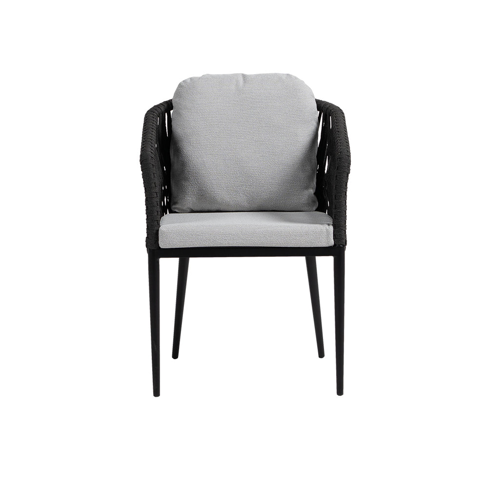 Gemelli Cushioned Dining Arm Chair 1