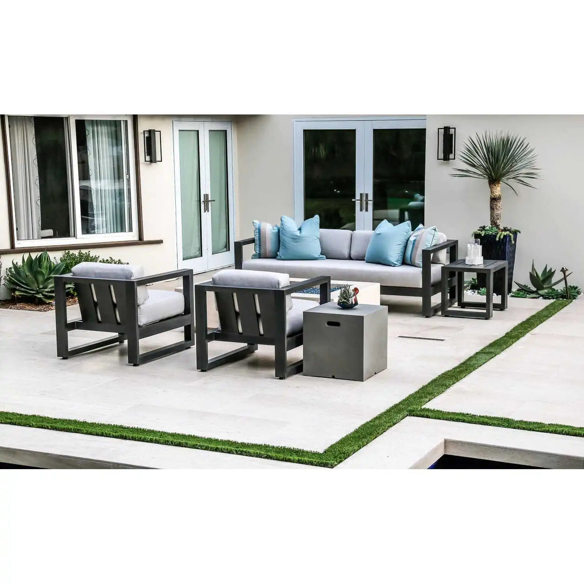 Gravelstone Square Tank Cover SW6003-TC by Sunset West 2