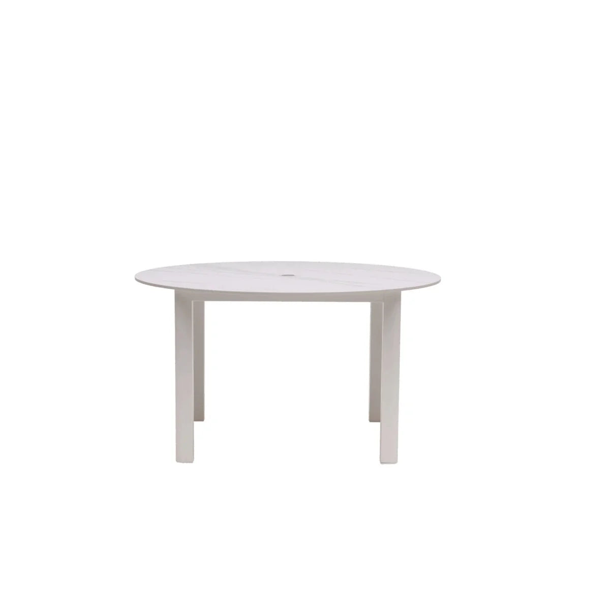 Hampshire 54" Round Dining Table with Umbrella Hole