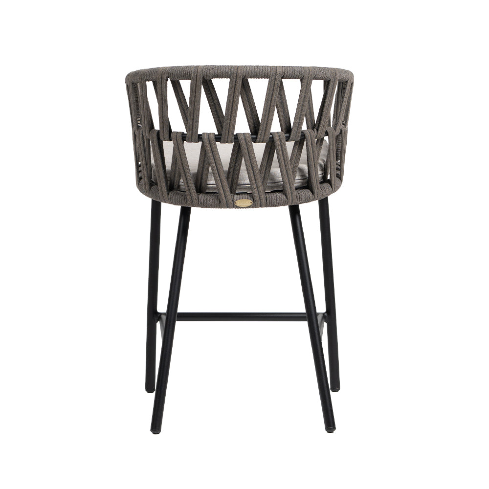 Hamptons Cushioned Counter Arm Chair 3